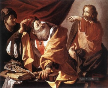  maler - Das Nennen von St Matthew 1616 Niederlande maler Hendrick ter Brugghen